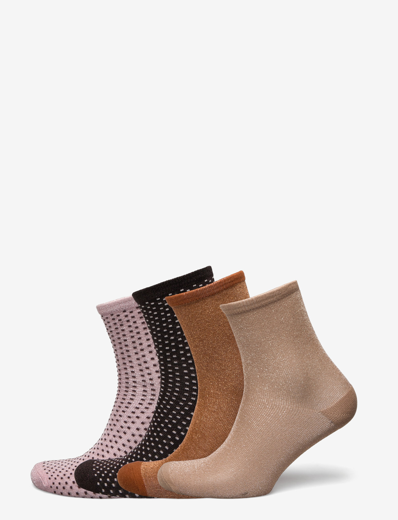 Becksöndergaard - Dina Mix Sock 4 Pack - rose/brown/sand - 0