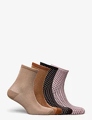 Becksöndergaard - Dina Mix Sock 4 Pack - lowest prices - rose/brown/sand - 1