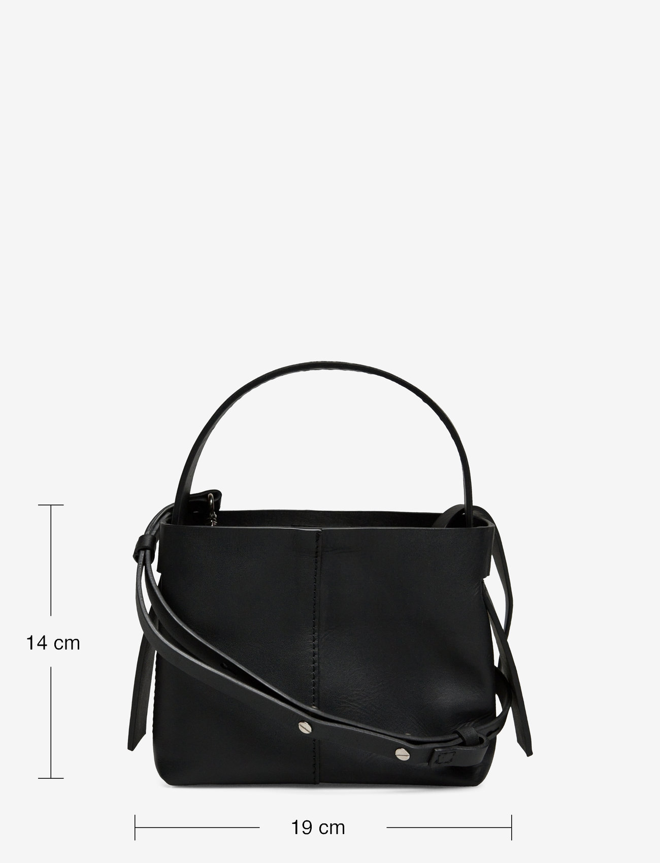 Becksöndergaard - Nappa Fraya Mini Bag - black - 4