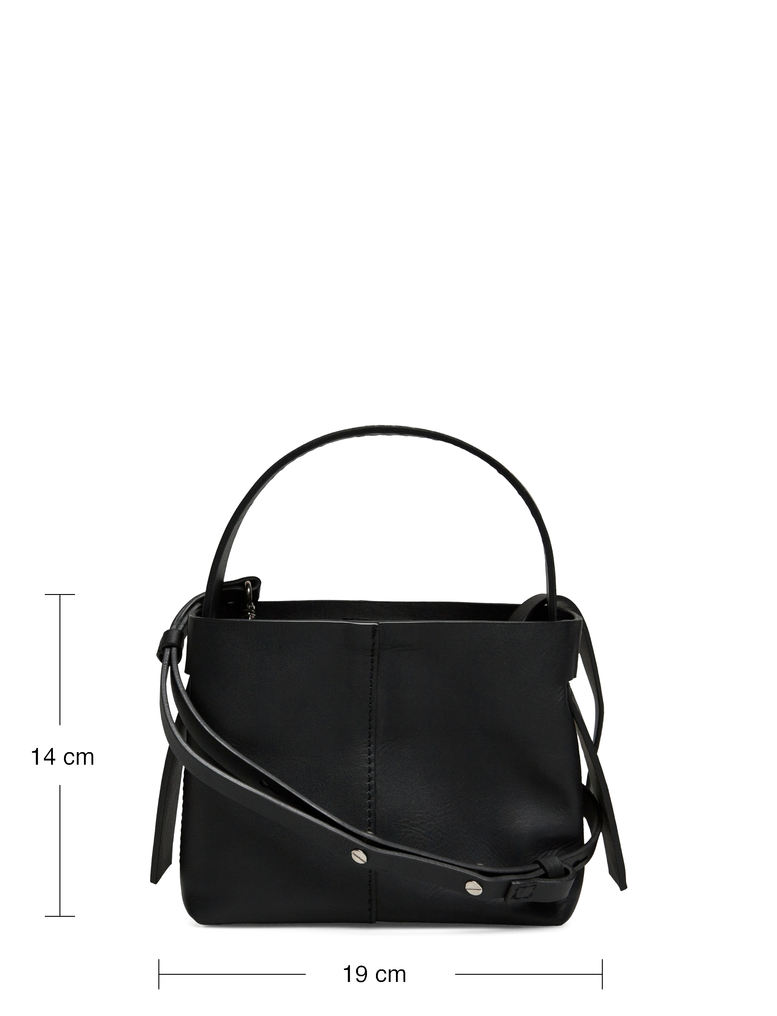 Becksöndergaard - Nappa Fraya Mini Bag - black - 4