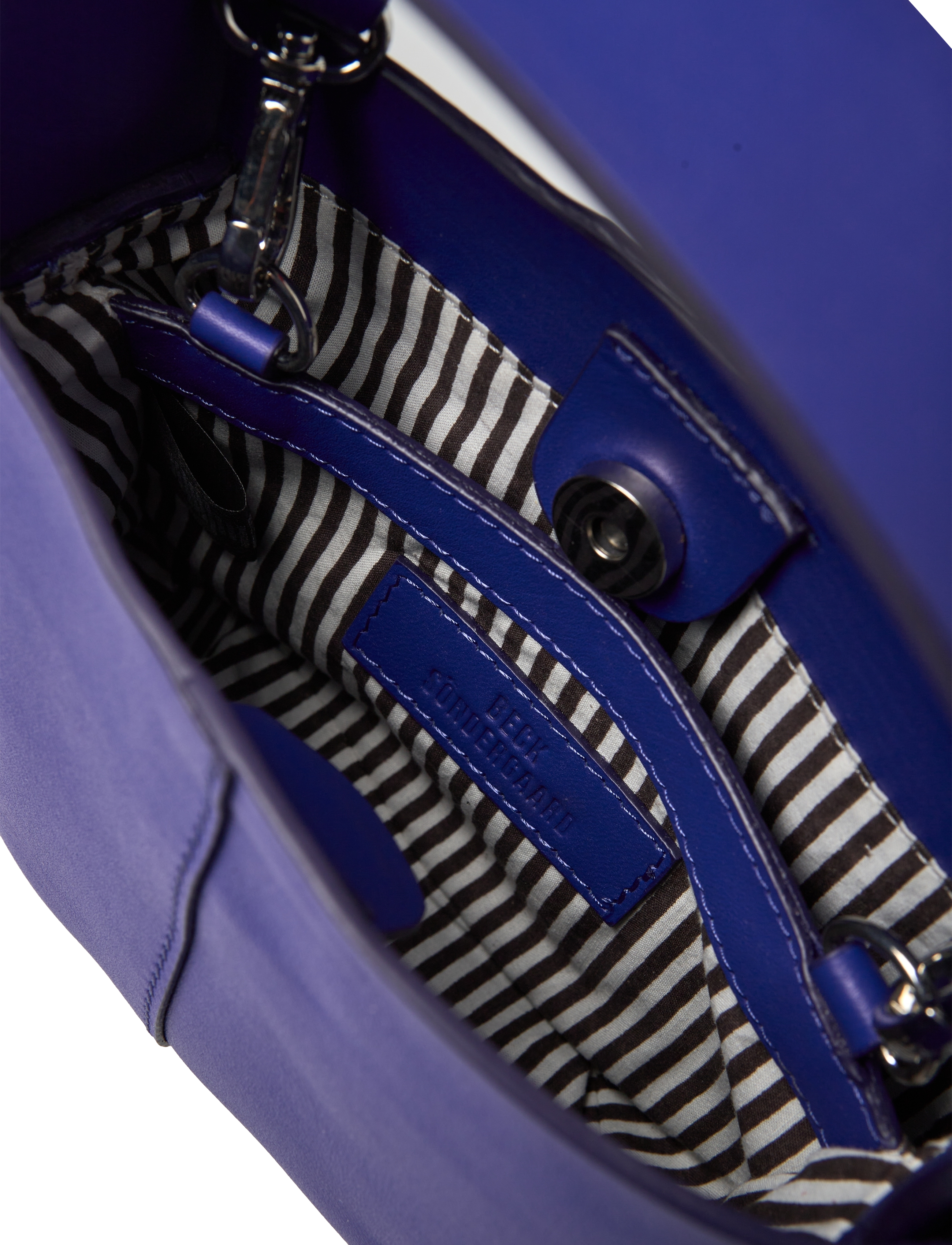 Becksöndergaard - Nappa Fraya Mini Bag - royal blue - 3