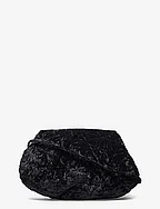 Velour Bonita Bag - BLACK