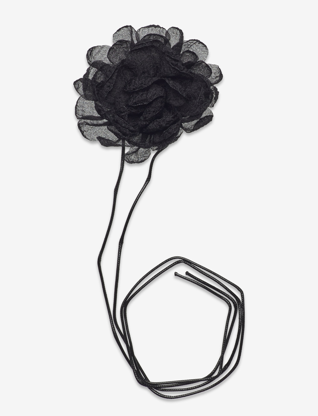 Becksöndergaard - Fiore Flower Choker - black - 0