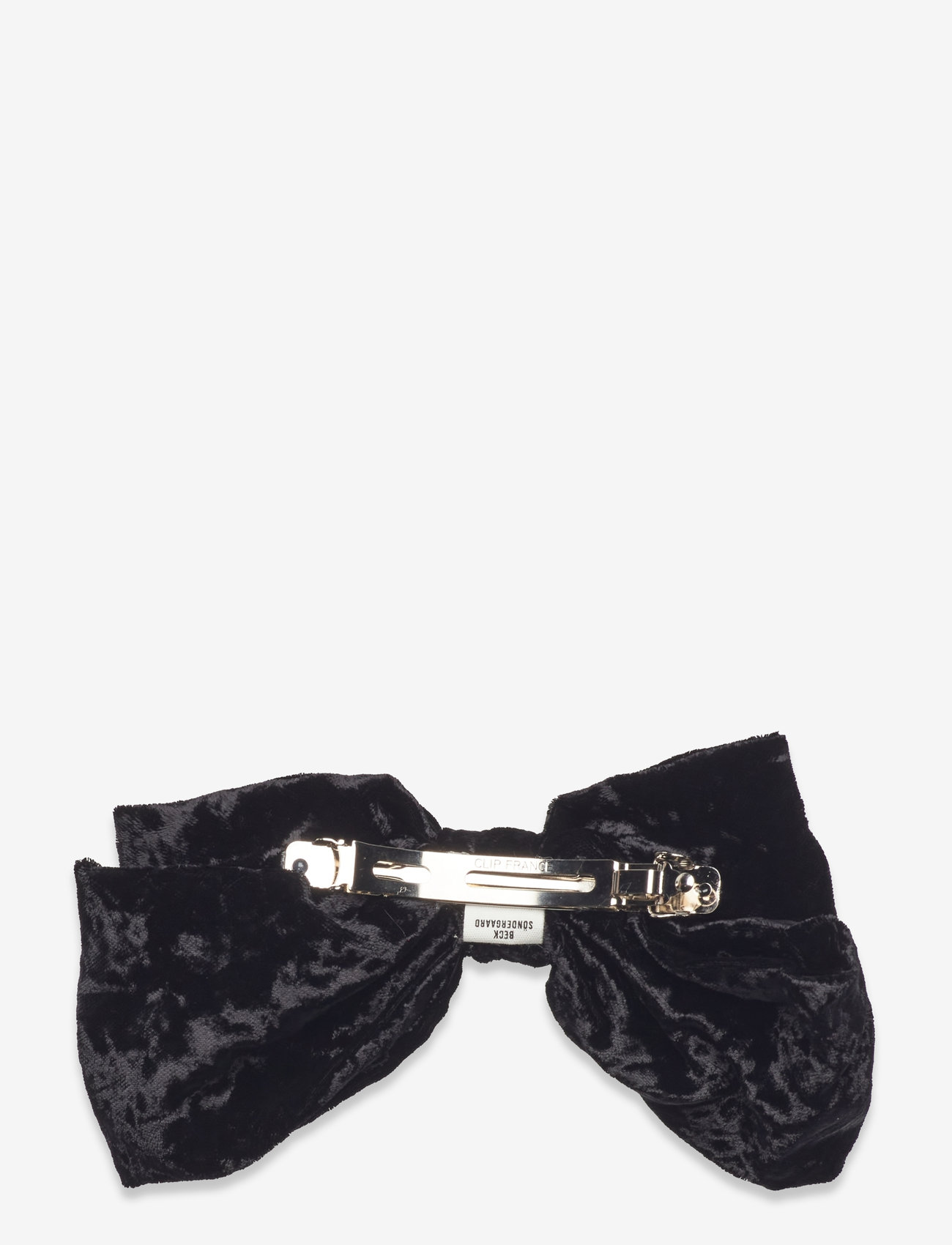 Becksöndergaard - Velour Big Bow - black - 1
