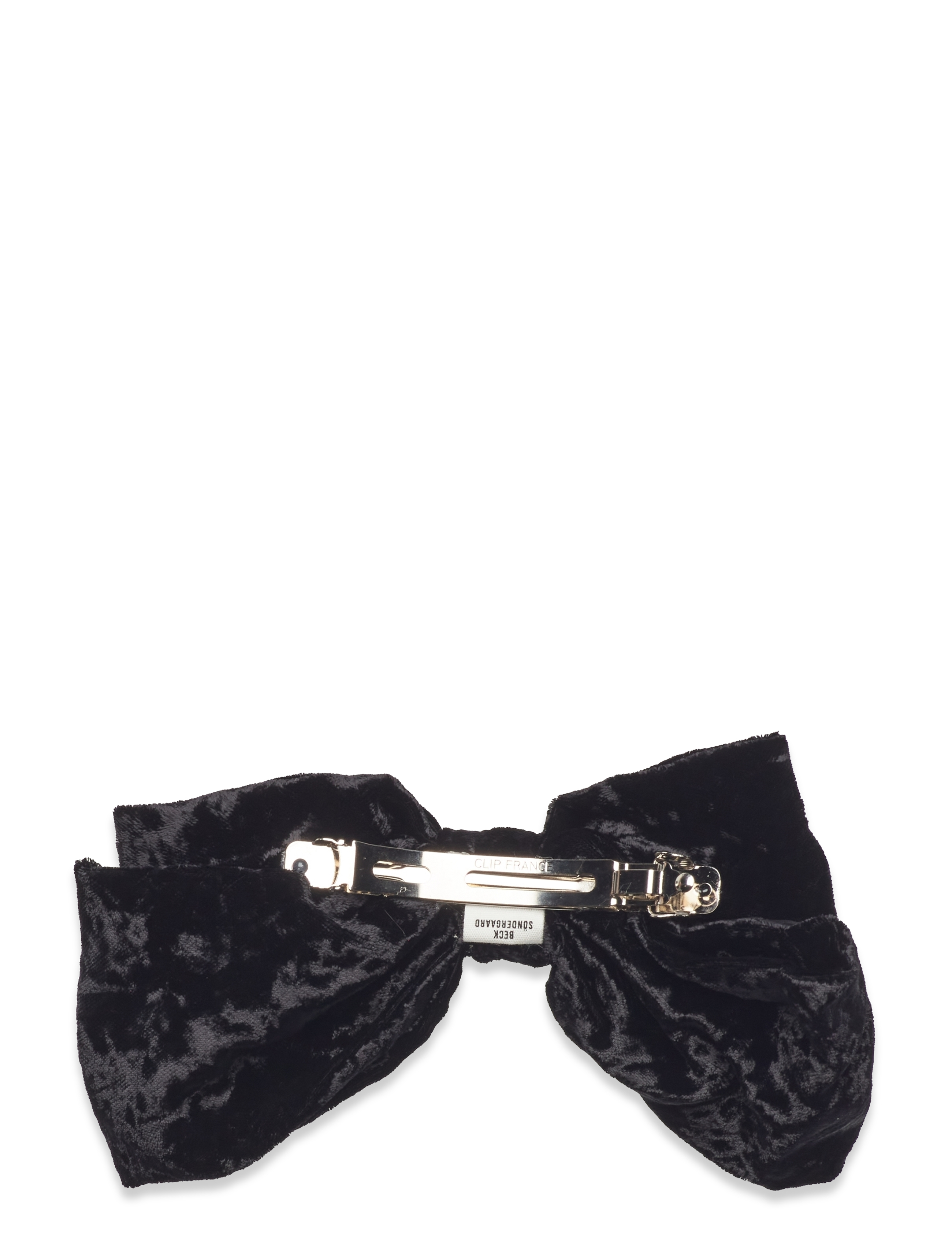 Becksöndergaard - Velour Big Bow - black - 1