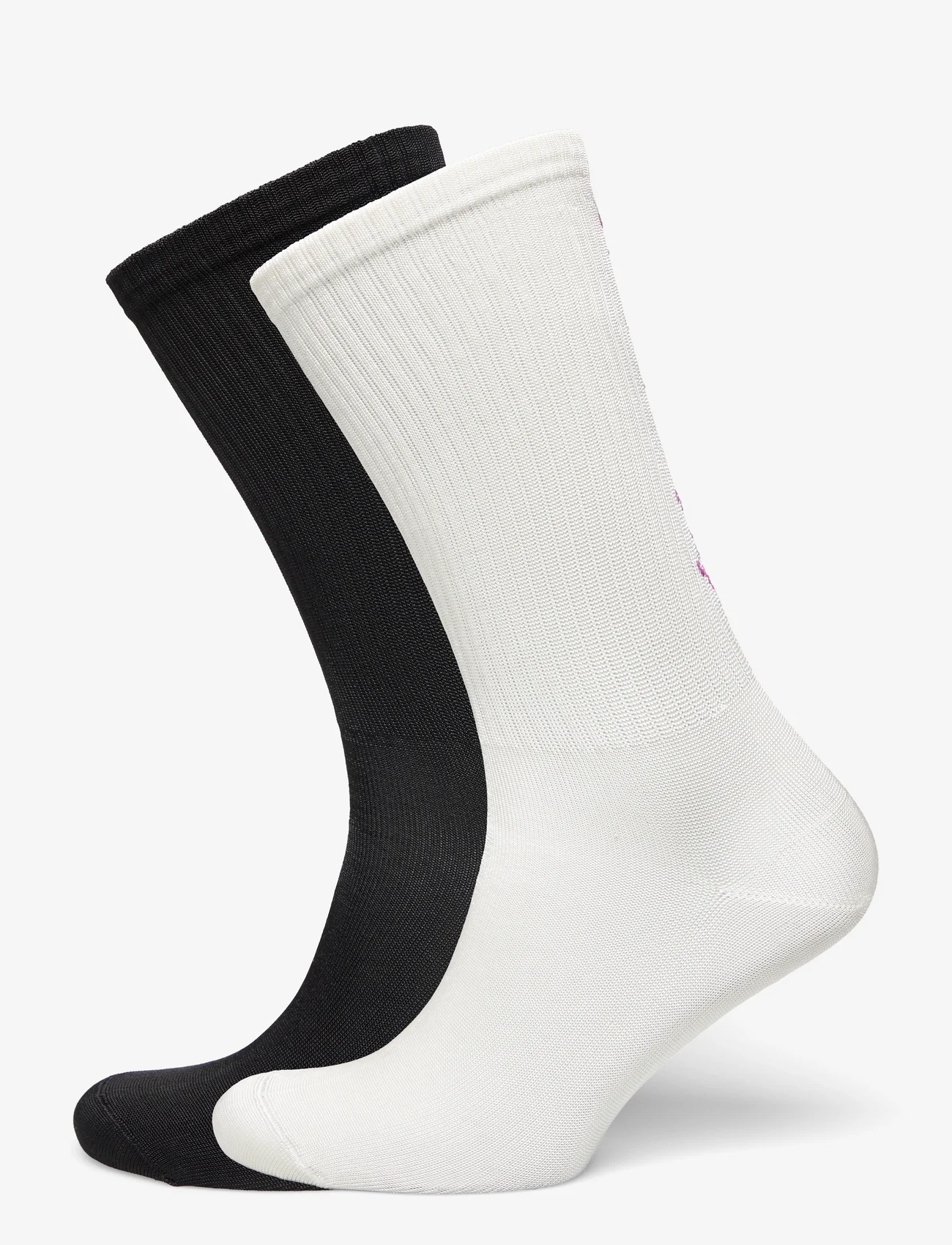 Becksöndergaard - Lauce Visca Sock 2 Pack - laveste priser - white/black - 0