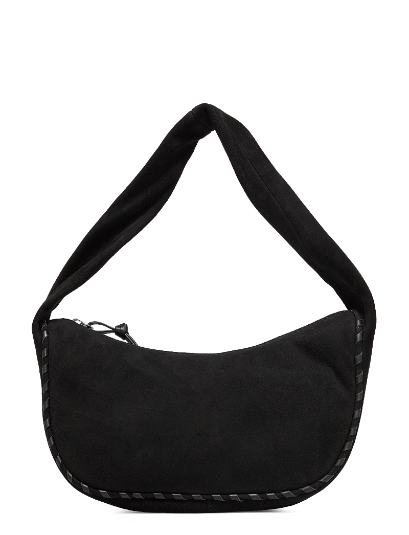 Becksöndergaard - Suede Talia Bag - henkeltaschen - black - 0