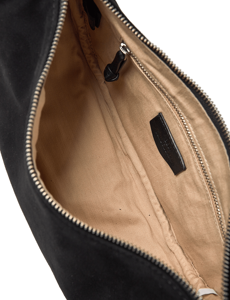 Becksöndergaard - Suede Talia Bag - henkeltaschen - black - 3