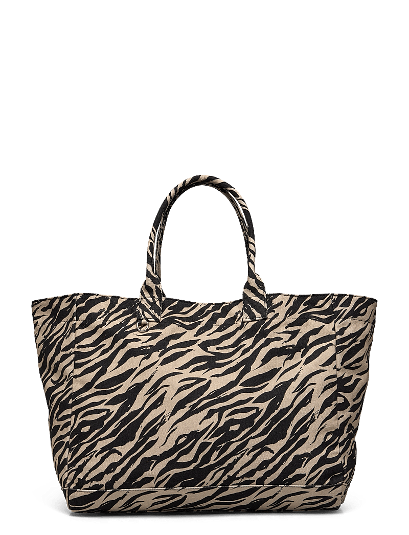 Becksöndergaard - Zerona Canvas Camila Bag - shoppers - black - 0