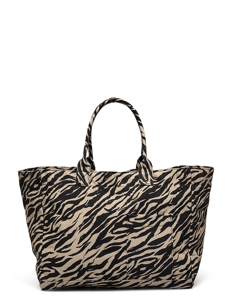 Becksöndergaard - Zerona Canvas Camila Bag - shoppers - black - 1