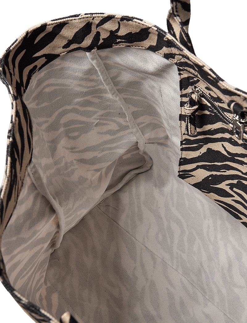 Becksöndergaard - Zerona Canvas Camila Bag - shoppers - black - 3