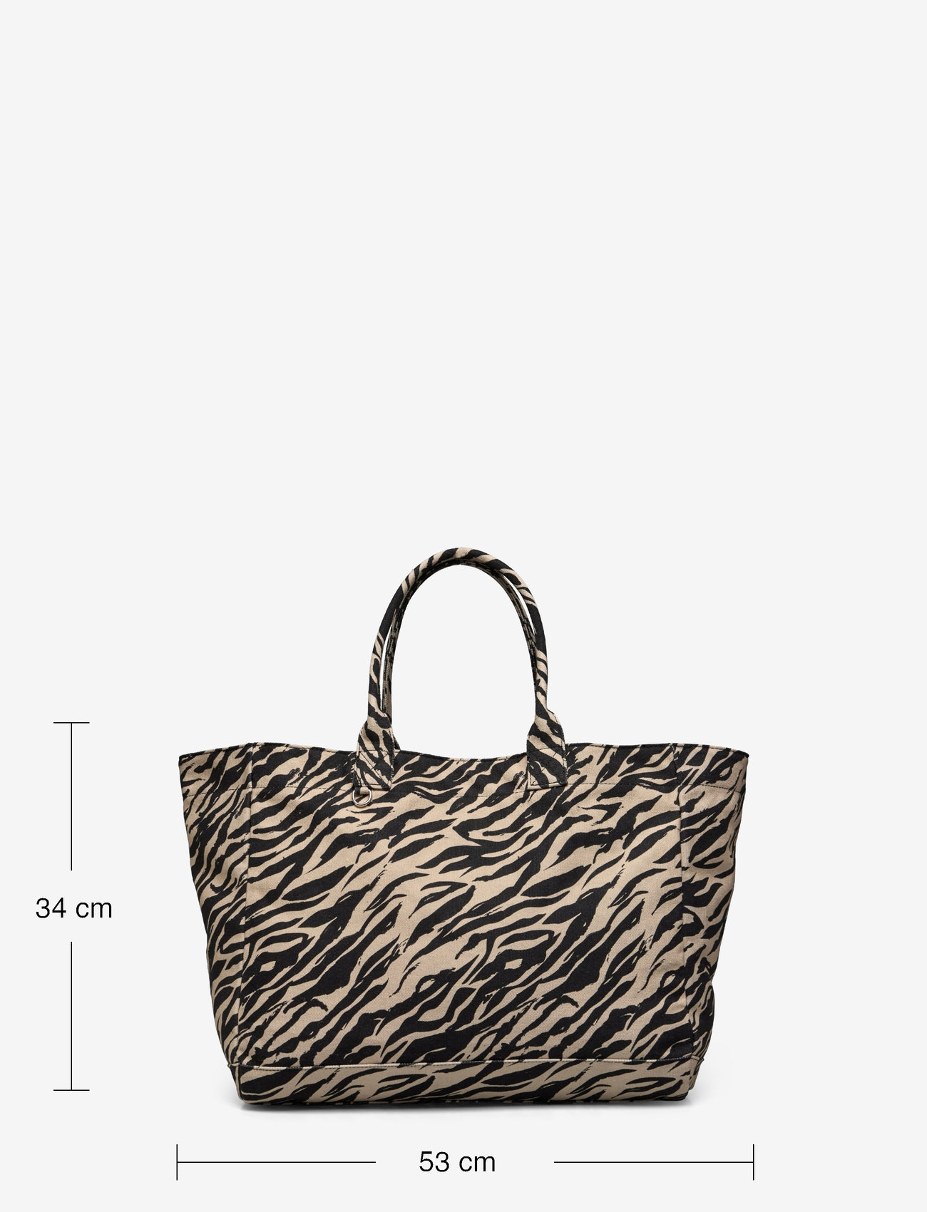 Becksöndergaard - Zerona Canvas Camila Bag - shoppers - black - 4