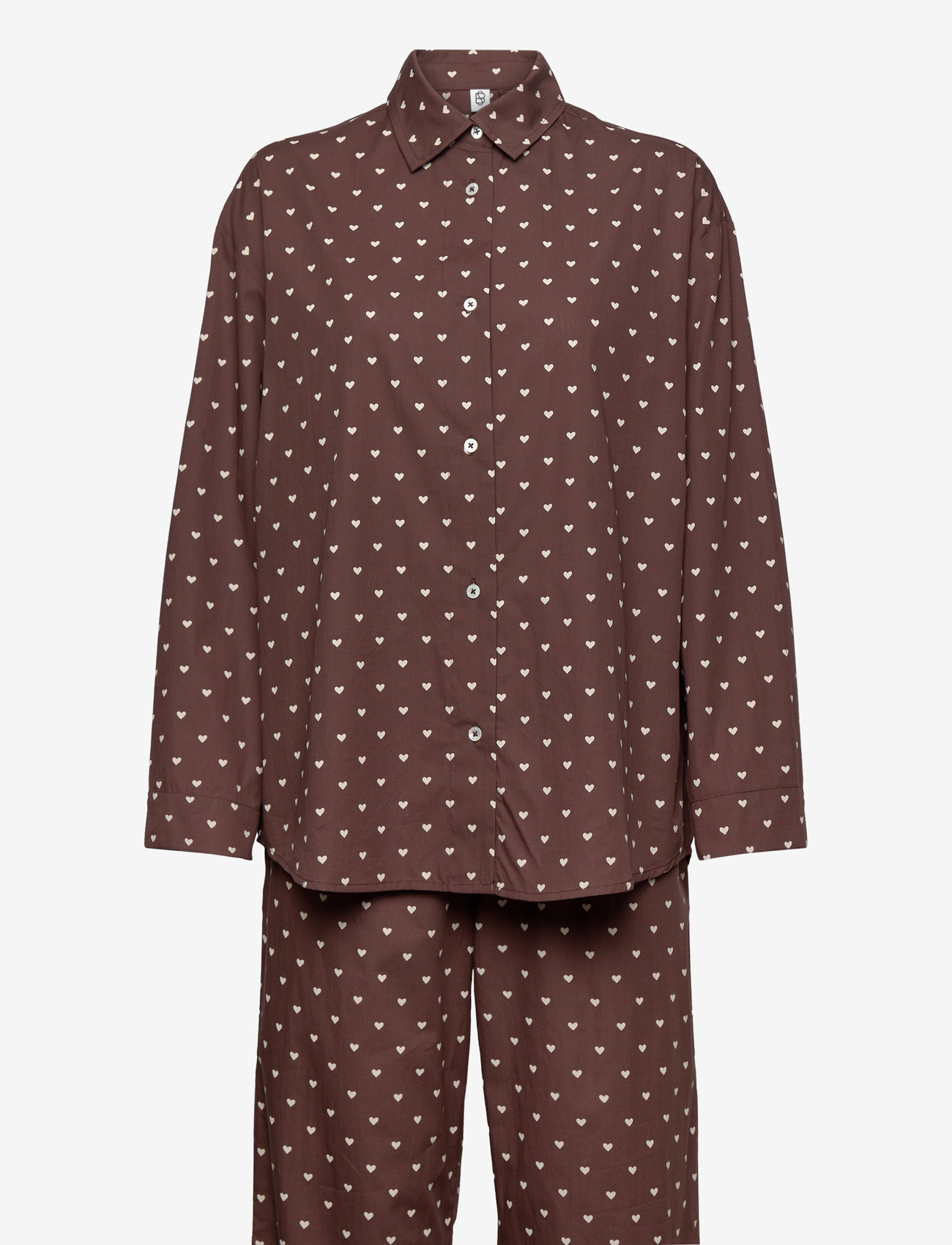 Becksöndergaard - Amor Pyjamas Set - kingitused alla 100€ - brown/off-white - 0