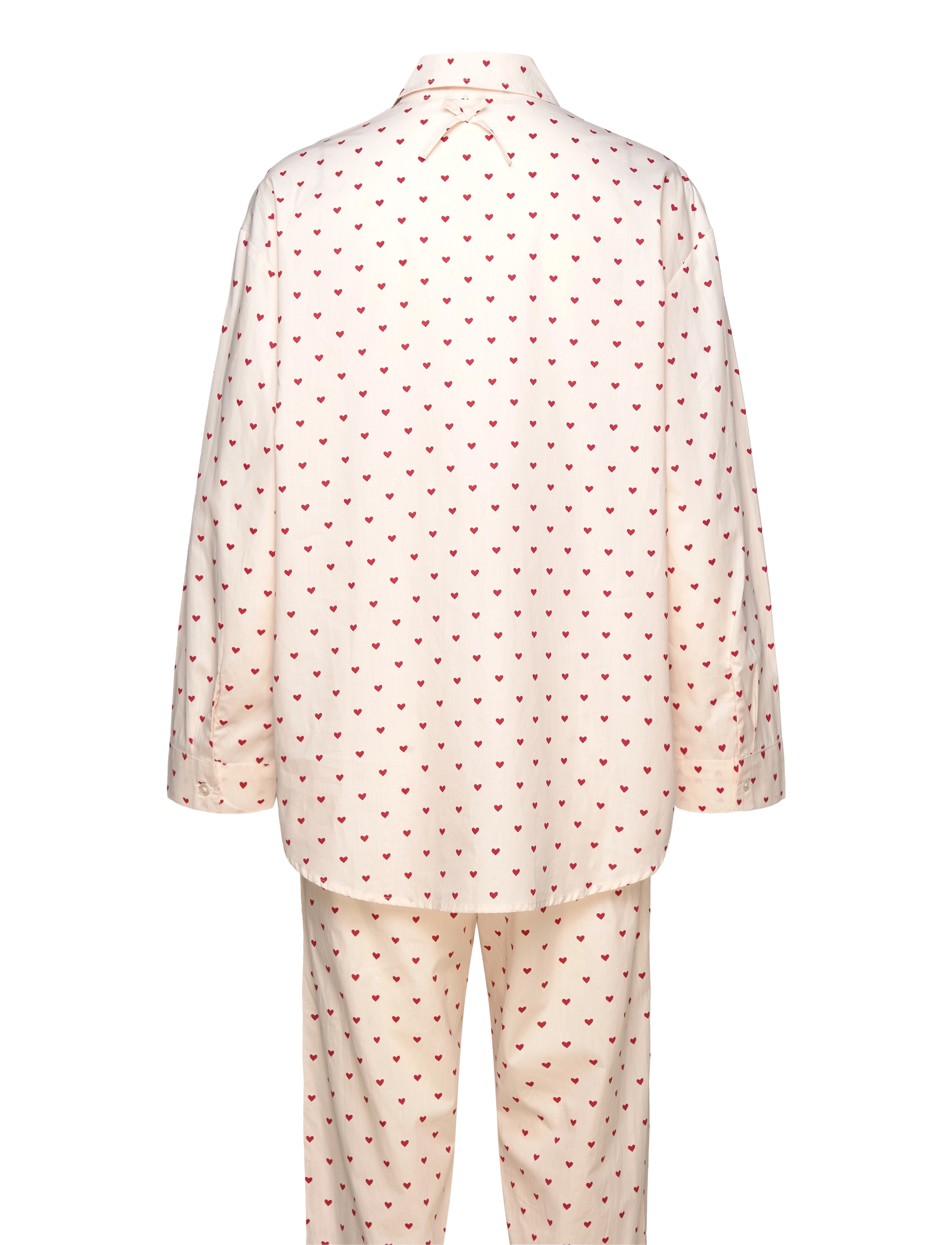 Becksöndergaard - Amor Pyjamas Set - pyjamat - off-white/red - 1