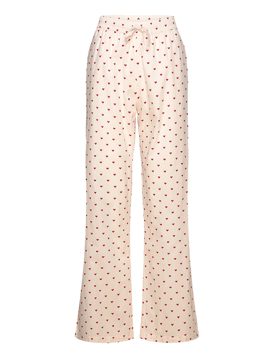 Becksöndergaard - Amor Pyjamas Set - pyjamat - off-white/red - 2