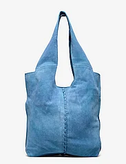 Becksöndergaard - Suede Danita Bag - tote bags - coronet blue - 0