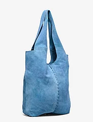 Becksöndergaard - Suede Danita Bag - tote bags - coronet blue - 4