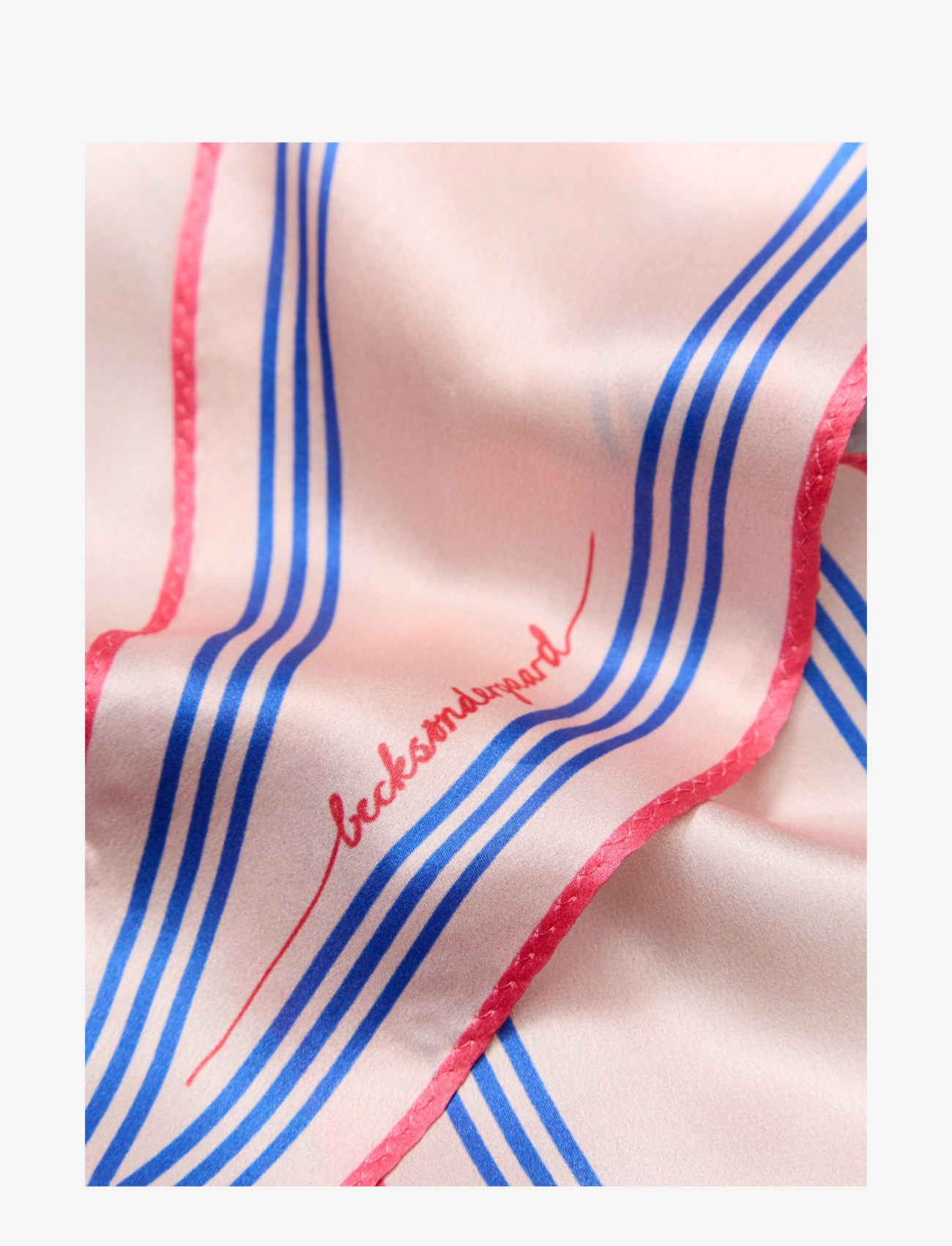 Becksöndergaard - Zanla Diamond Scarf - peach whip pink - 2
