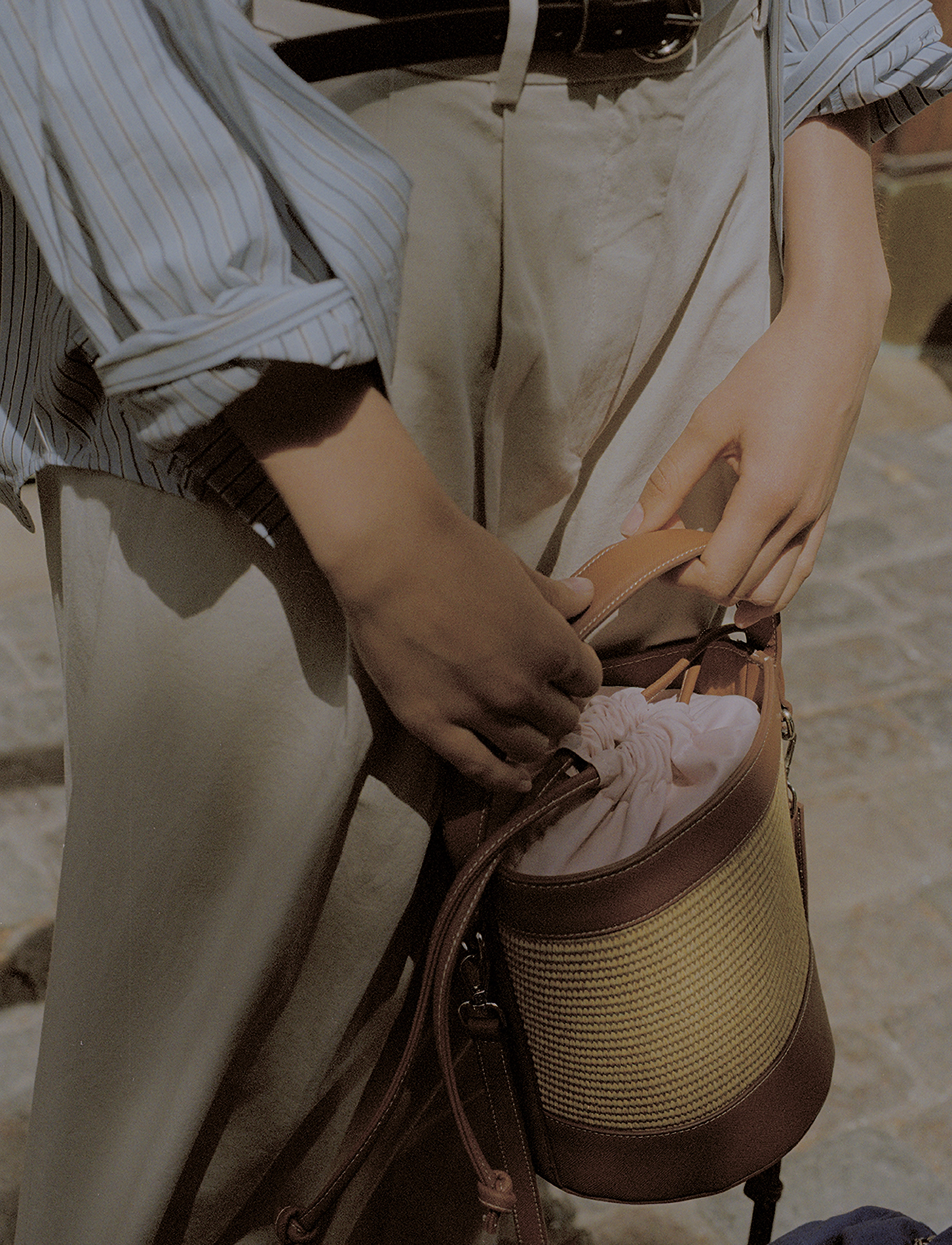 Becksöndergaard - Riffa Millie Bag - party wear at outlet prices - nature - 3