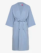 Solid Gauze Luelle Kimono - CLEAR BLUE SKY