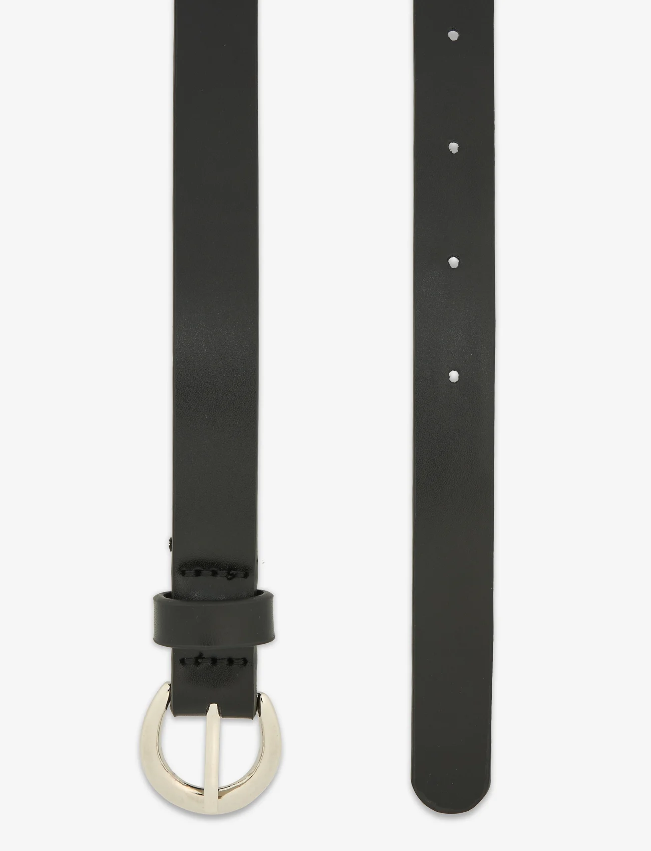 Becksöndergaard - Solid Slim Belt - alhaisimmat hinnat - black - 1