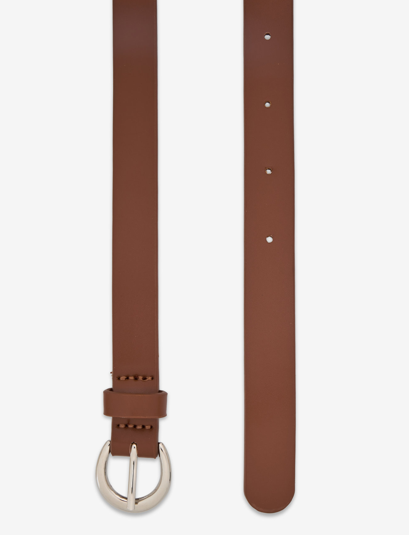 Becksöndergaard - Solid Slim Belt - mocha brown - 1