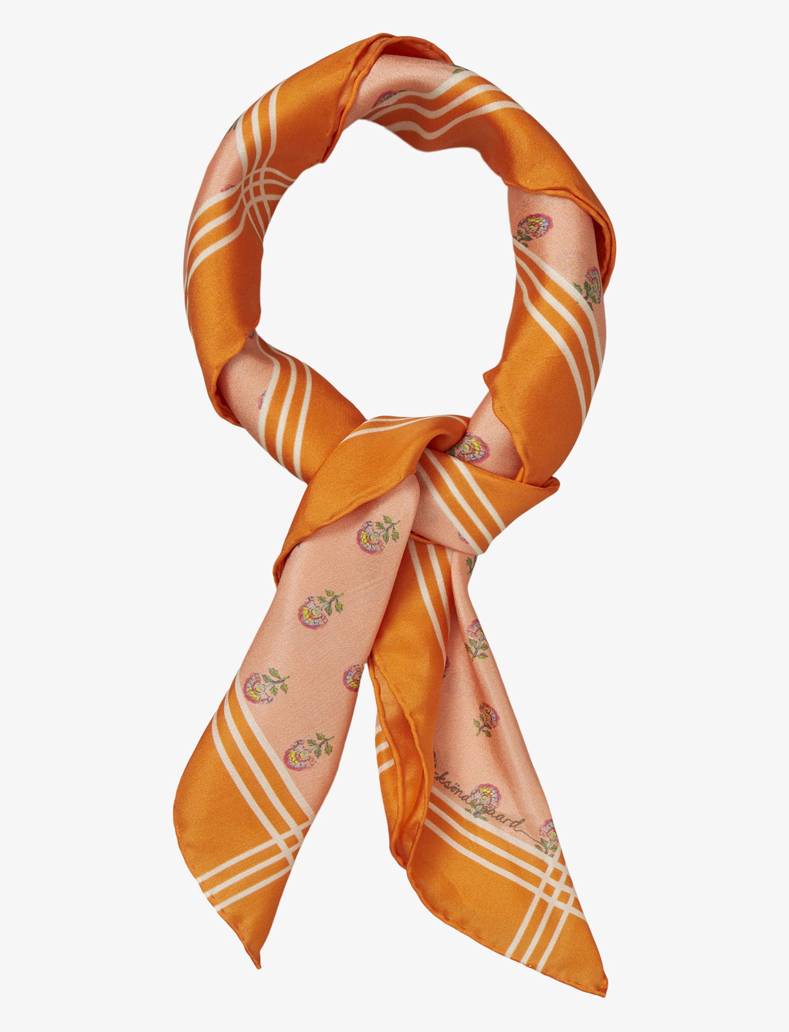 Becksöndergaard - Flozita Sia Scarf - peach nectar - 0