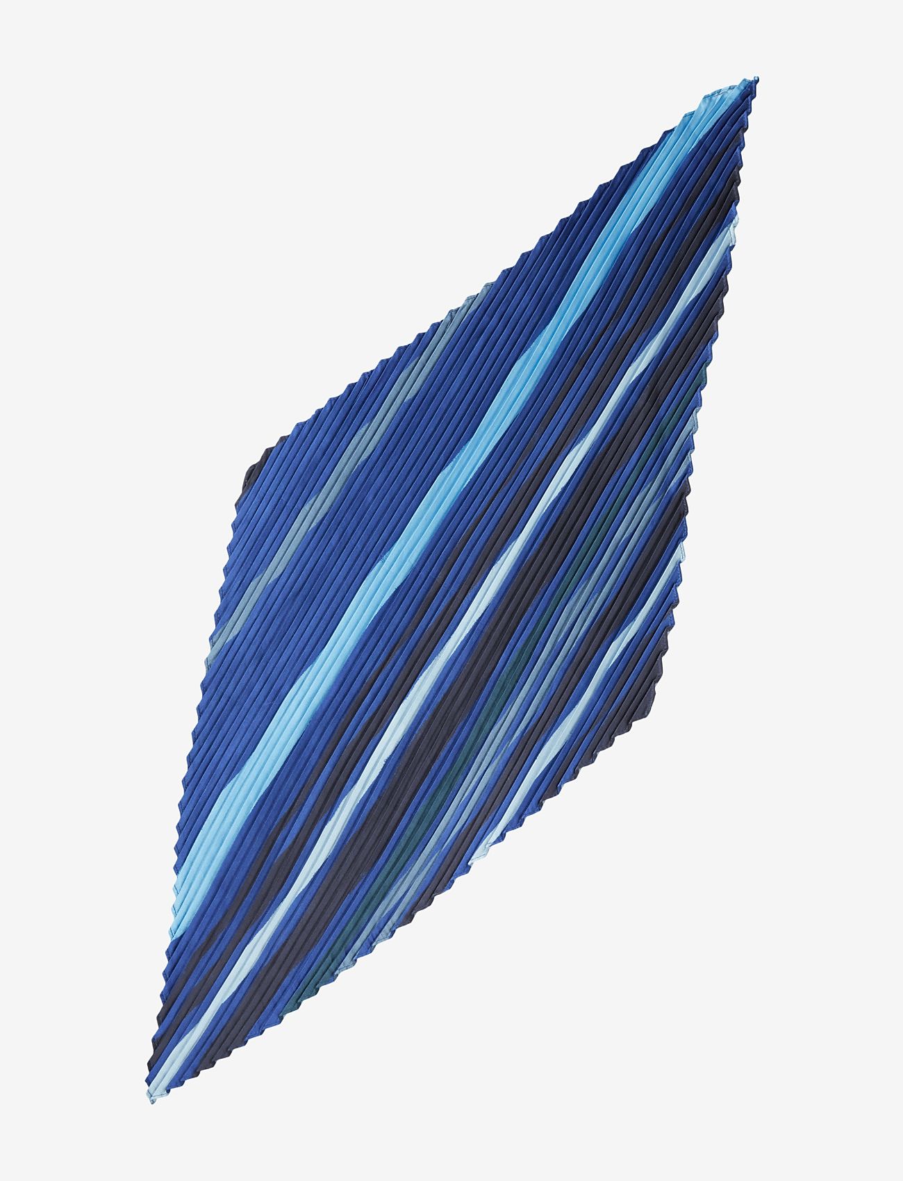 Becksöndergaard - Loui Plea Scarf - lightweight scarves - surf the web blue - 1