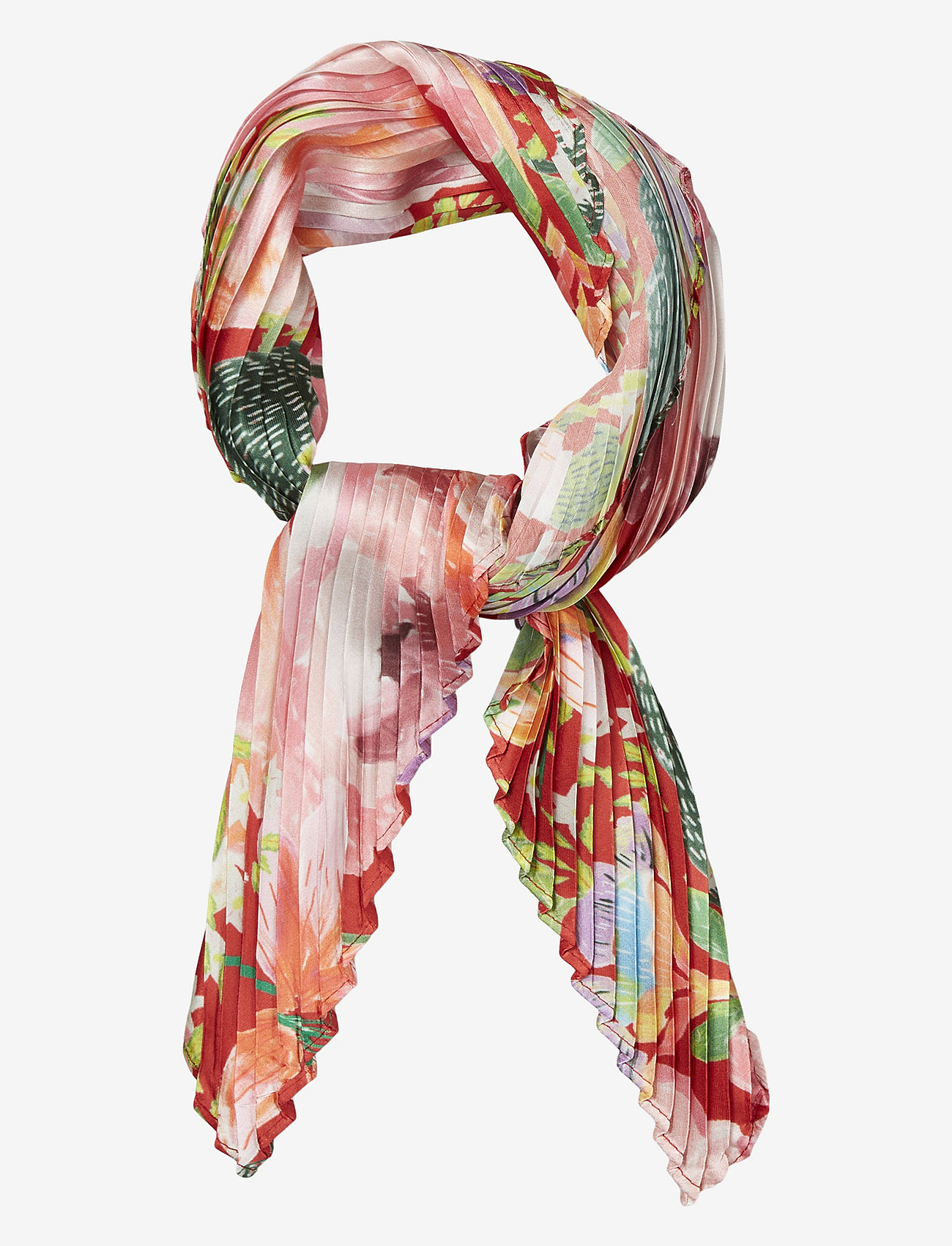 Becksöndergaard - Yvette Plea Scarf - salsa red - 0