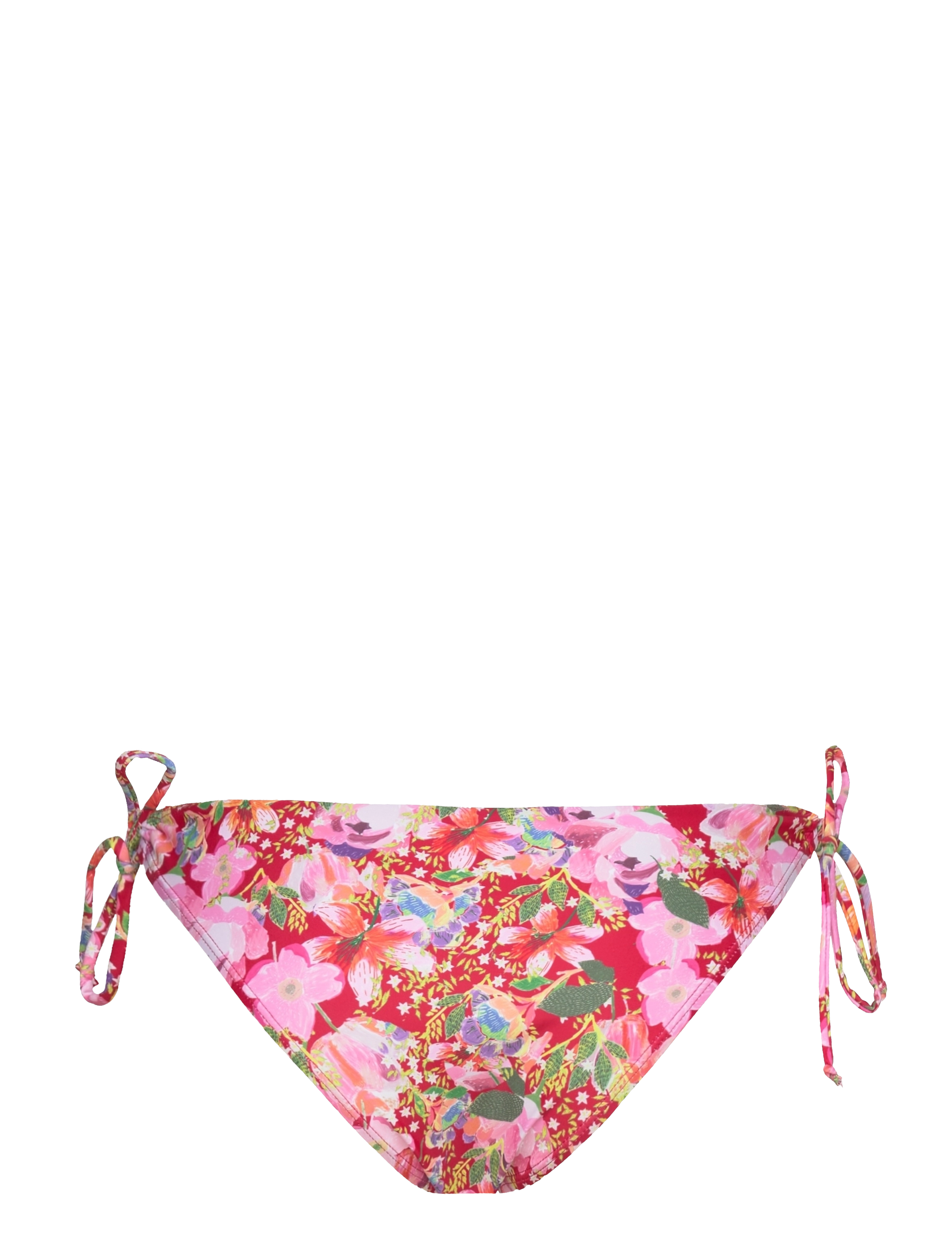 Becksöndergaard - Yvette Bibi Bikini Briefs - side tie bikinis - salsa red - 1