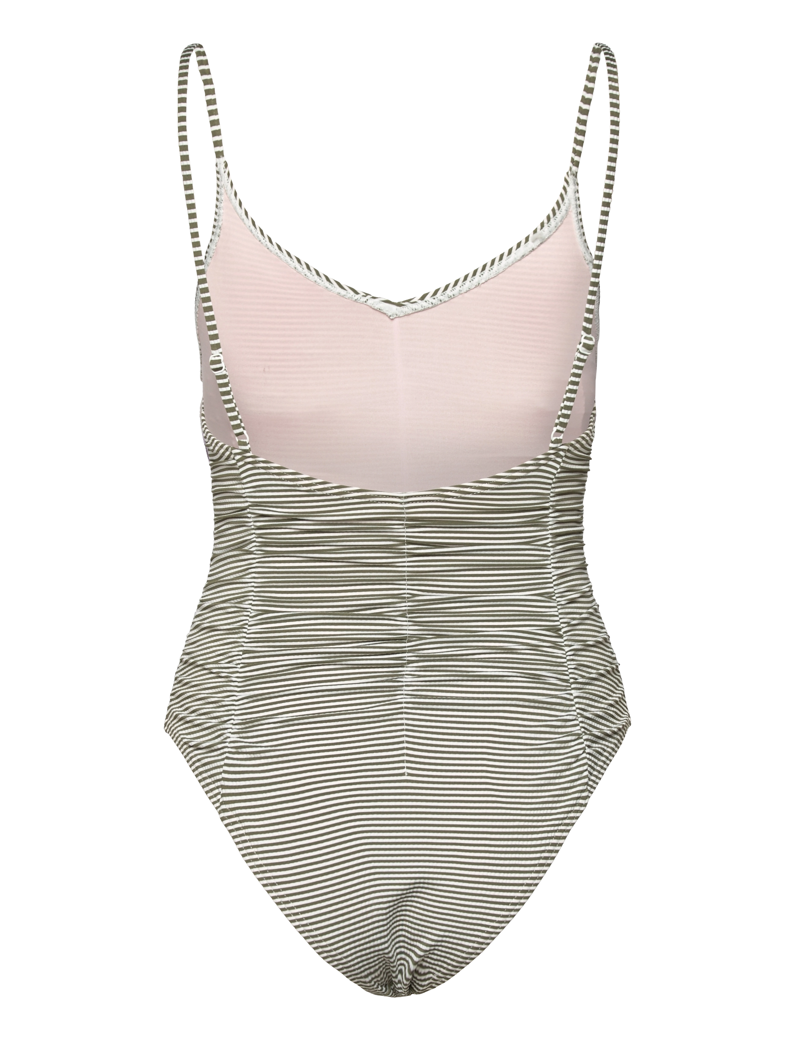 Becksöndergaard - Fendra Gathered Bea Swimsuit - dusty olive - 1