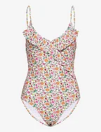 Anemona Bly Frill Swimsuit - MULTI COL.