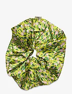 Floral Mega Scrunchie - PRIMROSE GREEN