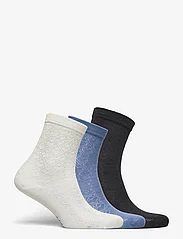 Becksöndergaard - Signa Cotta Sock 3 Pack - alhaisimmat hinnat - white/black/blue - 1