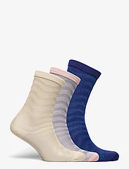 Becksöndergaard - Dopamina Glitter Sock 3 Pack - lägsta priserna - white/blue/pink - 1