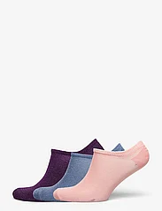 Becksöndergaard - Solid Glitter Sneakie Sock 3 Pack - lägsta priserna - blue/rose/purple - 0