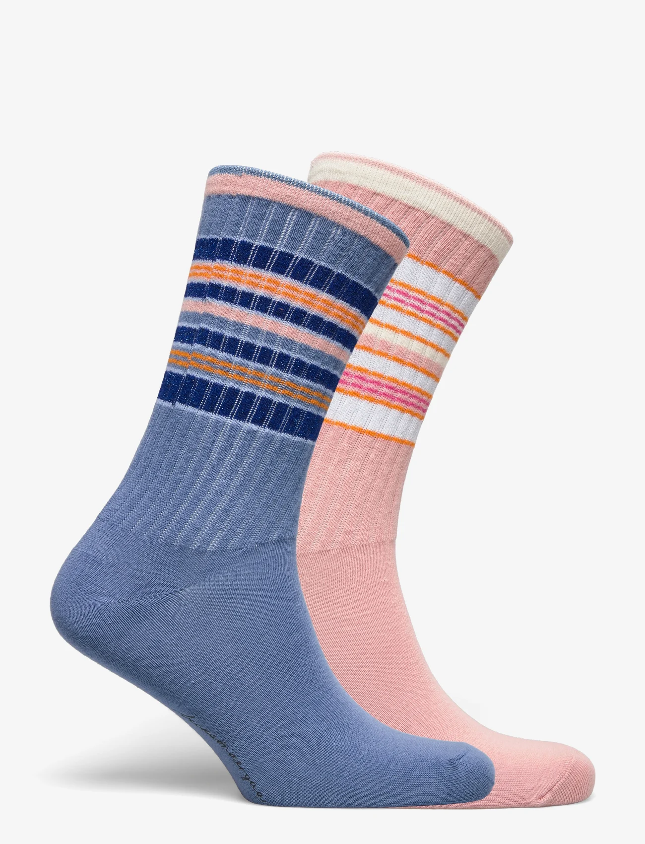 Becksöndergaard - Hilma Cotta Sock 2 Pack - laagste prijzen - blue/rose - 1