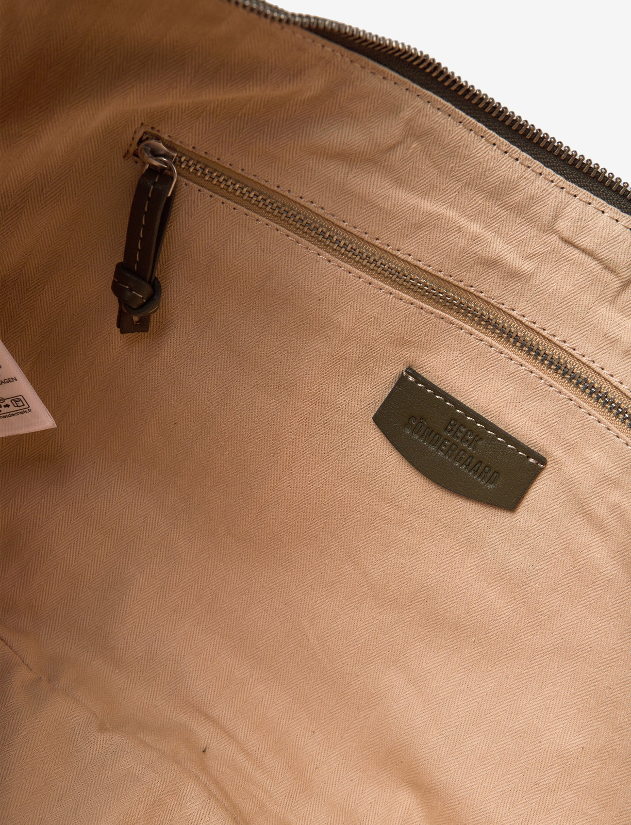 Becksöndergaard - Suede Lona Bag - army - 3