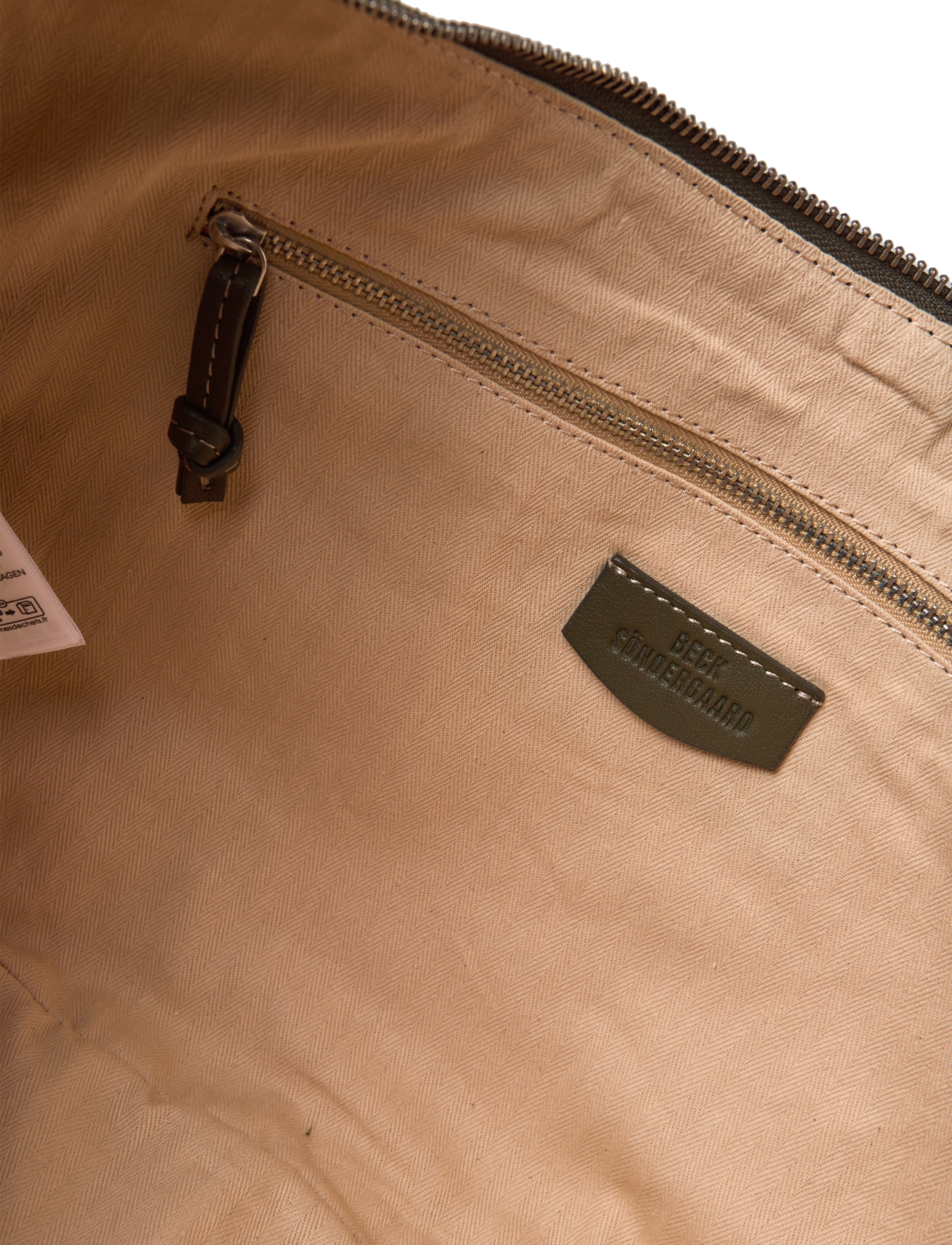 Becksöndergaard - Suede Lona Bag - army - 3