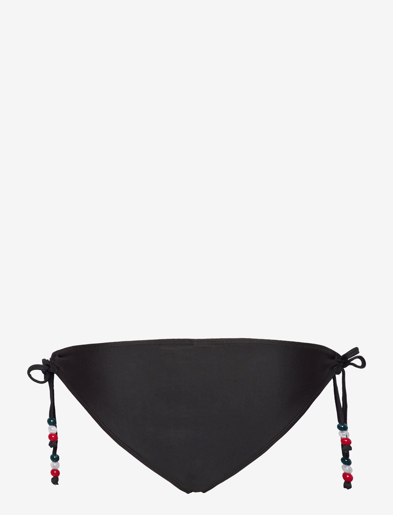 Becksöndergaard - Solid Bibi Bikini Briefs - küljele seotavad bikiinid - black - 1