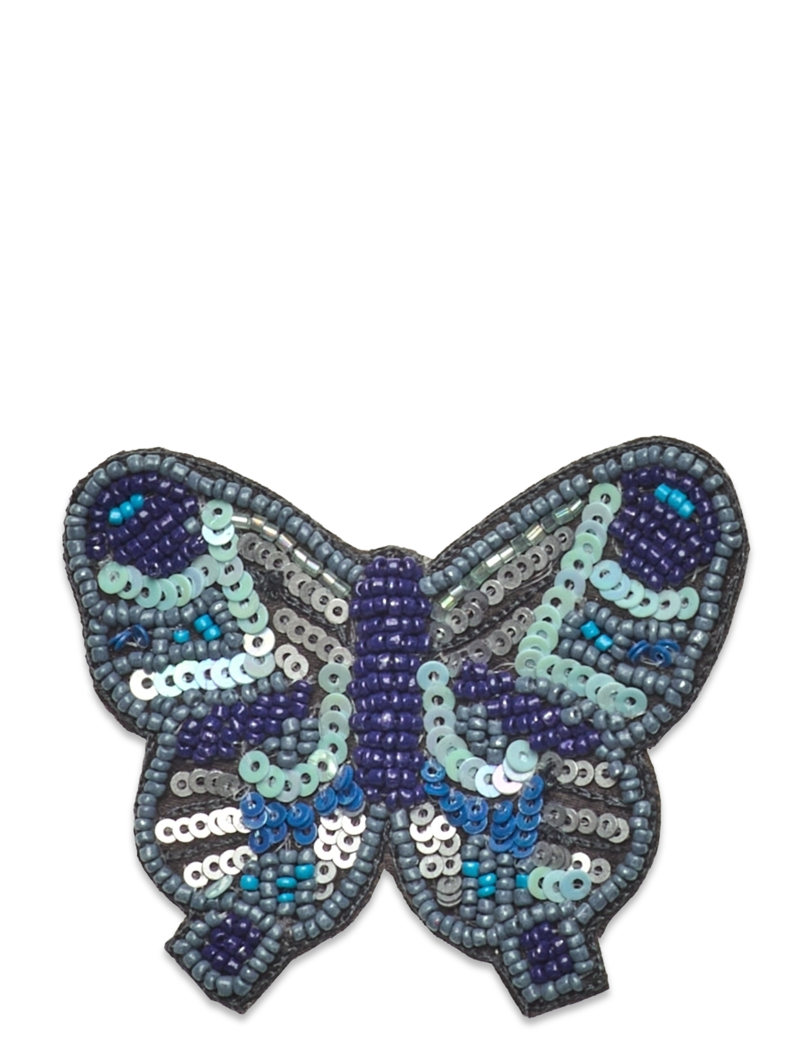 Butterfly Beaded Clip - CORONET BLUE