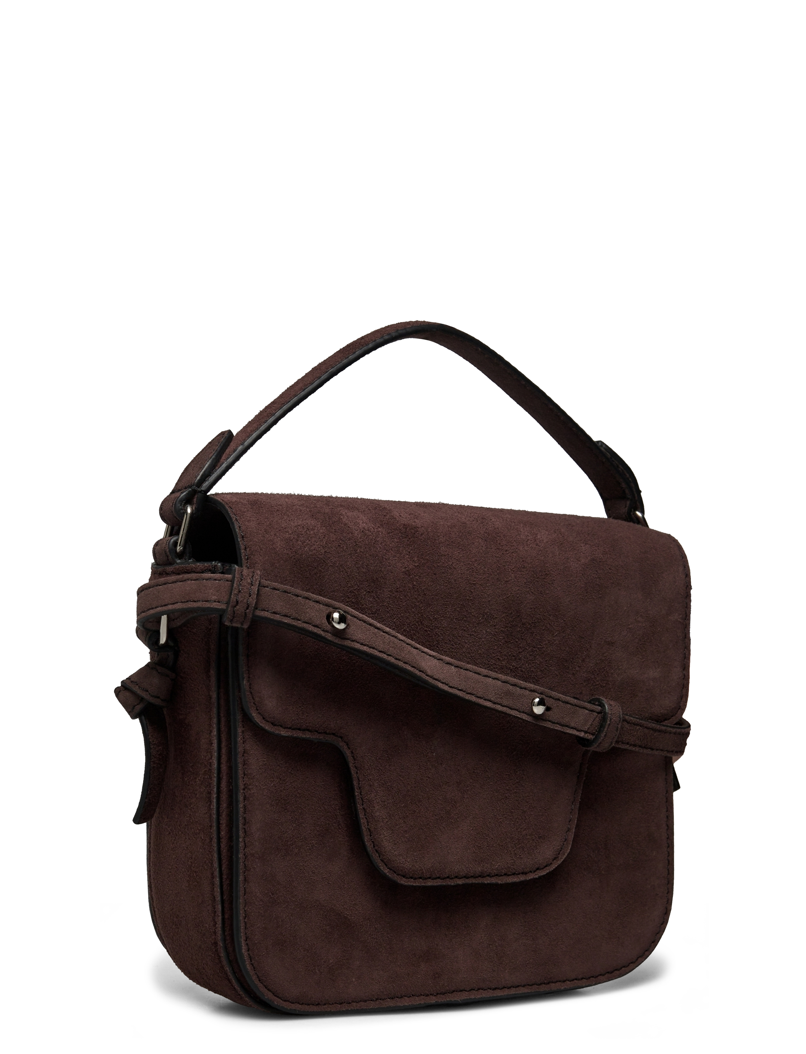 Becksöndergaard - Suede Iris Bag - hot fudge brown - 3