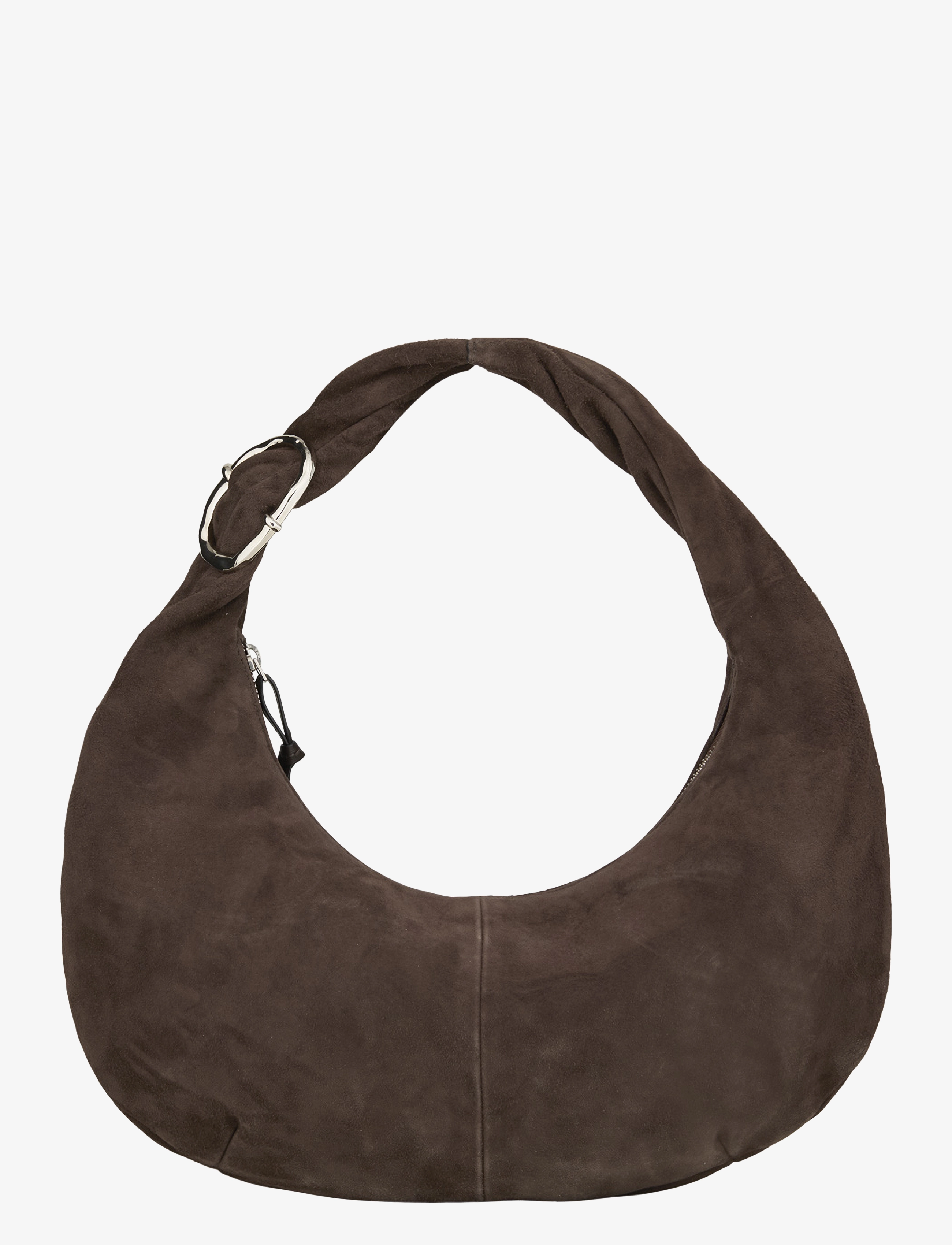 Becksöndergaard Suede Lona Small Bag - Tasker - HOT FUDGE BROWN / brown