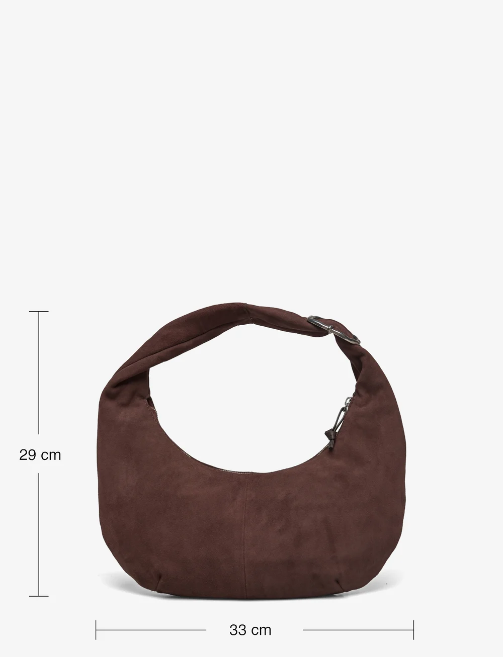 Becksöndergaard - Suede Lona Small Bag - speciella tillfällen - hot fudge brown - 5