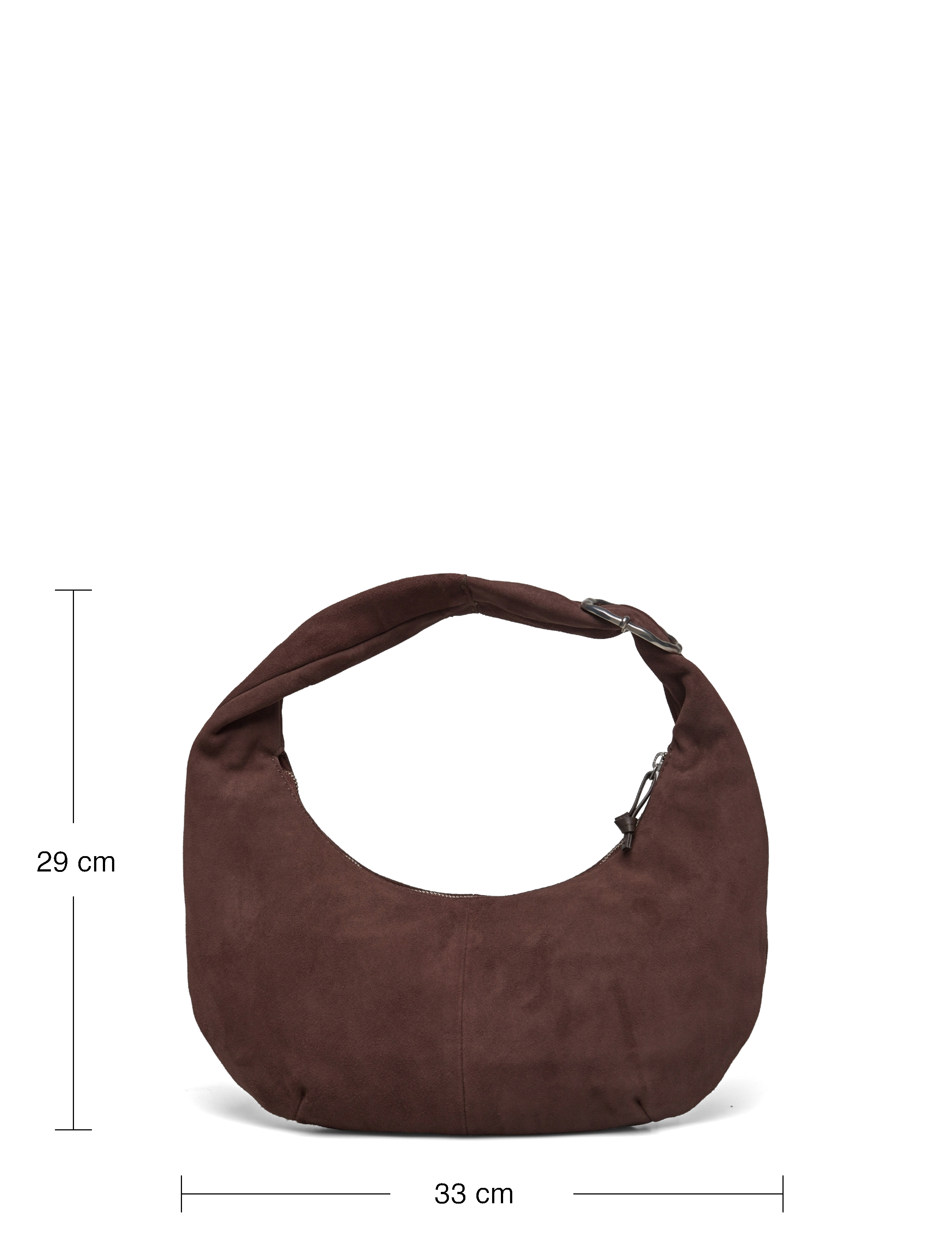 Becksöndergaard - Suede Lona Small Bag - særlige begivenheder - hot fudge brown - 5