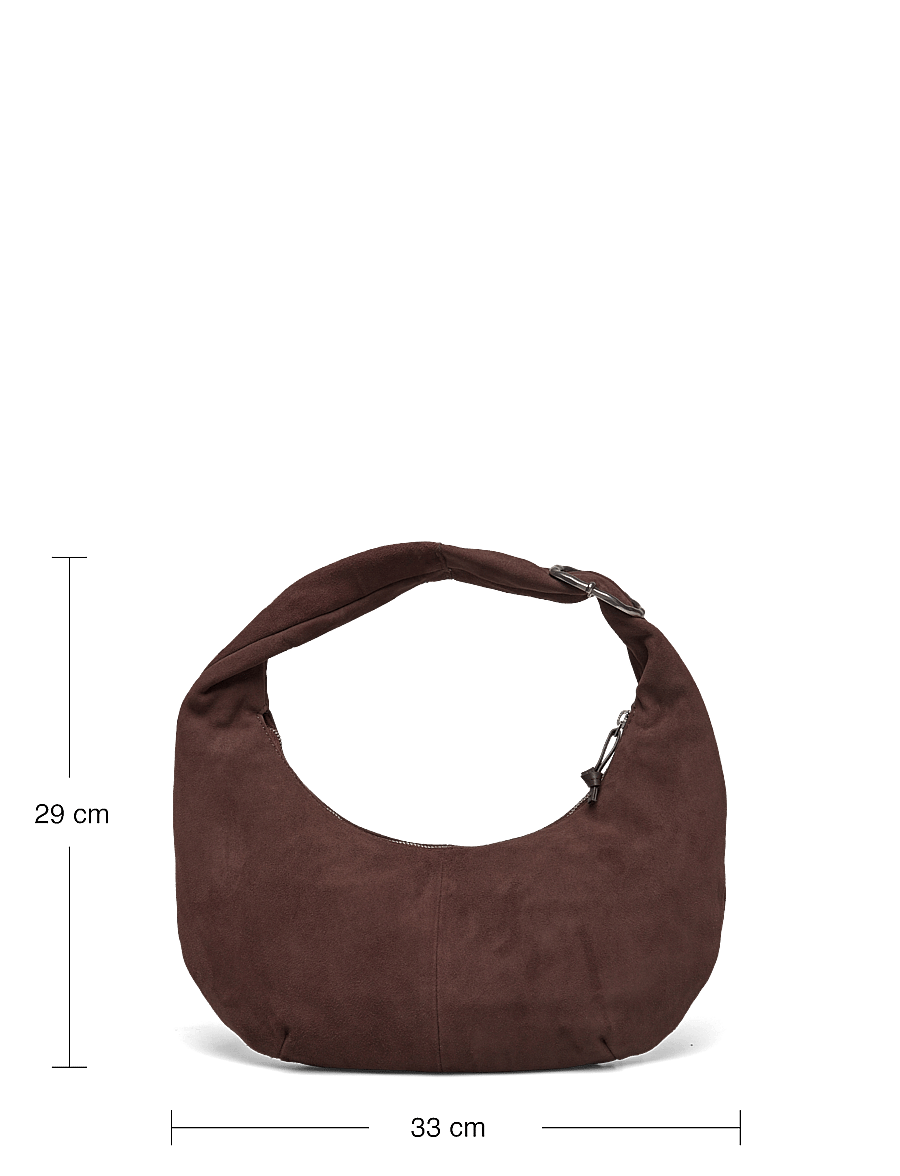 Becksöndergaard - Suede Lona Small Bag - speciella tillfällen - hot fudge brown - 5