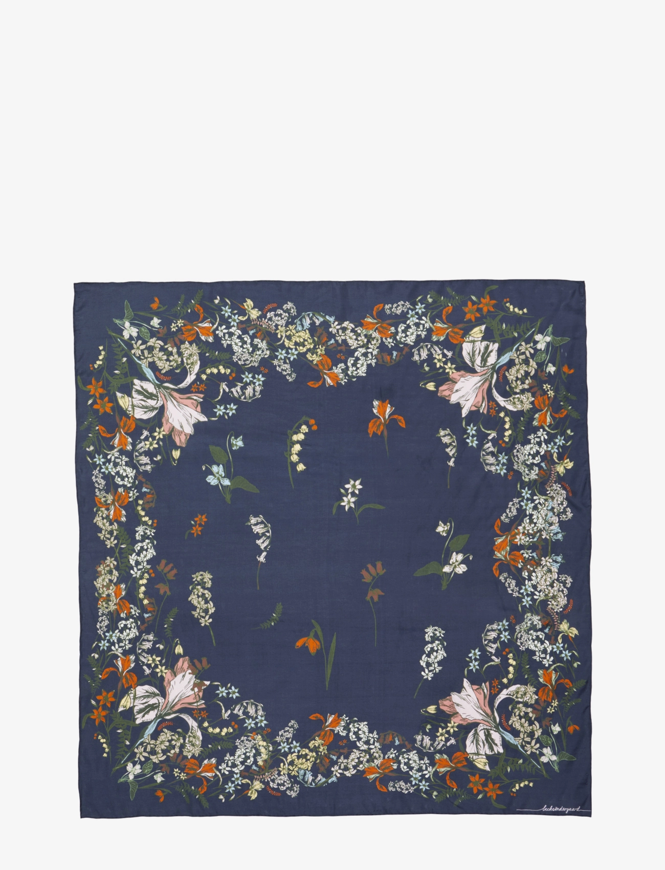 Becksöndergaard - Donica Big Sia Scarf - naval academy blue - 1