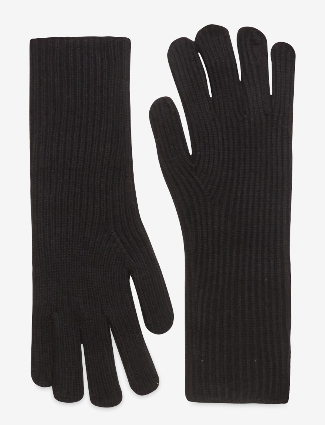 Becksöndergaard - Woona Short Gloves - accessories - black - 0