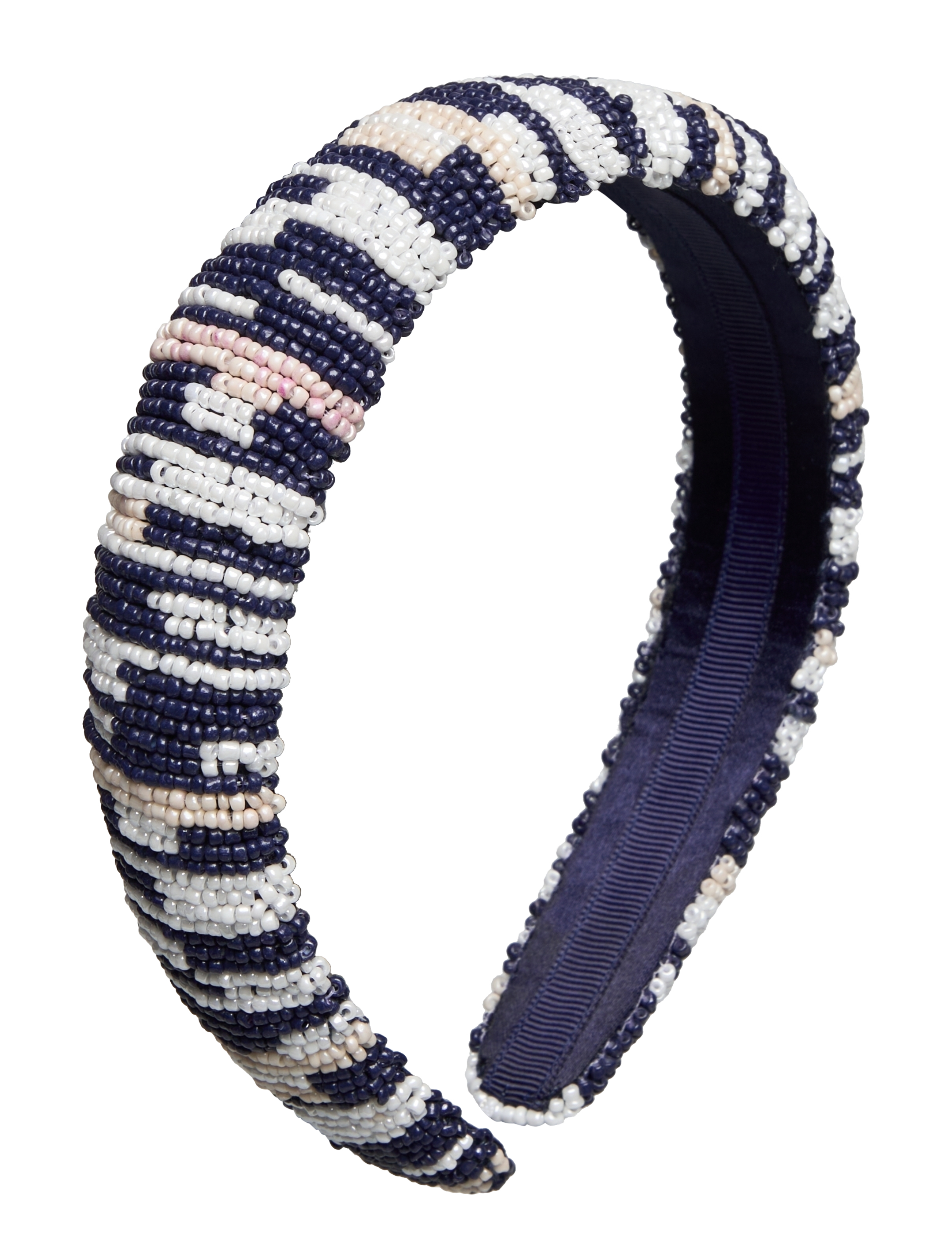 Becksöndergaard - Sasha Midi Beaded Hairbrace - naval academy blue - 1