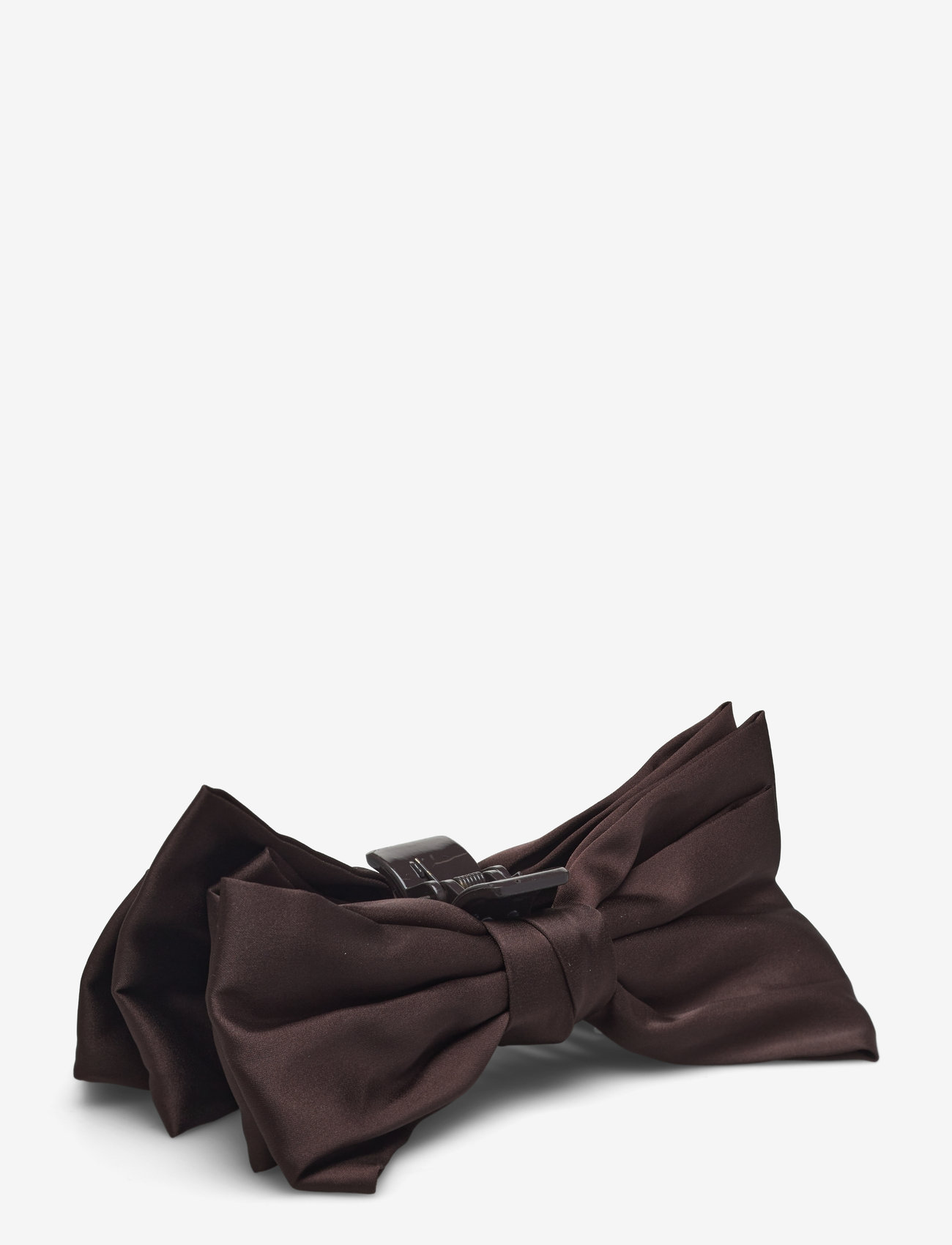 Becksöndergaard - Minda Bow Hair Claw - hårklämmor - hot fudge brown - 1
